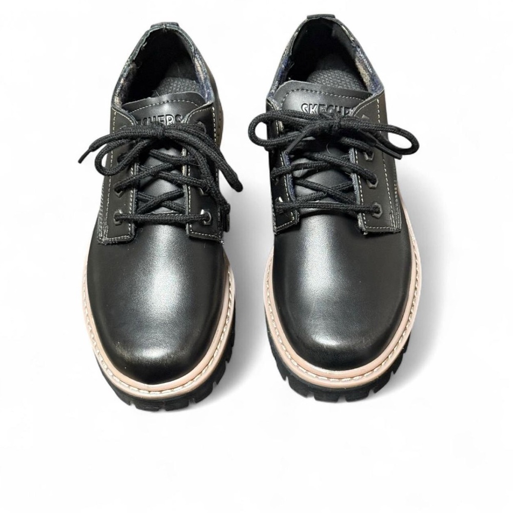 Skechers Women’s Authentics-Little Bolt Oxford Size 7